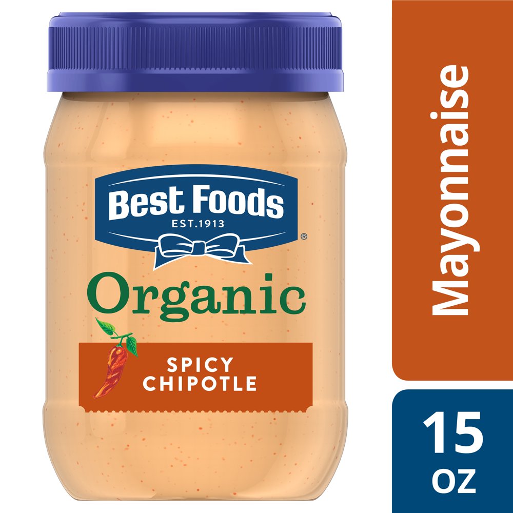Best Foods Organic Mayonnaise Spicy Chipotle 15 oz