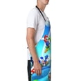 thumbnail image 3 of Lsque Mario Waterproof Apron Chef Aprons for Men Heavy Duty Chemical Work Apron Extra Long Grilling Aprons with Adjustable Bib Apron, 3 of 9