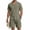 men joggers set*Army Green, variant on Eryao Big and Tall Men's Beach Vacation Outfits Sets 2 Piece Short Sleeve Button Down Lapel Shirts Matching Shorts with Pockets Summer Cotton Linen Loungewear,Sky Blue,XL