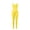 Yellow, variant on KHONTS Women's Crisscross Sleeveless Bodycon Cami Jumpsuit Seamless Backless Workout Yoga Pants Rompers Yellow S