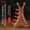 1pcs, variant on Sandalwood Massage Comb Five Teeth Round Ball Comb Scalp Neck Body Meridian Massage Comb Anti-Static Smooth Hair Brush