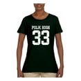 thumbnail image 2 of Wild Bobby, Polk High Bundy 33 Married with Children Fan, Pop Culture, Women Graphic Tee, Forest Green, 3X-Large, 2 of 4