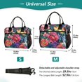 thumbnail image 4 of FORMRS Insulated Lunch Bag for Work School Unisex Large Capacity Cooler with Shoulder Strap, Ethereal Floral Harmony, 4 of 6