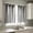 Black, variant on Lunxisen 2 Pcs Nylon Short Curtains Thermal Insulated Window Treatment Coffee Room Filtering Light Blocking Privacy Balcony Decor(70*100cm)