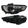 thumbnail image 1 of Faro Principal TYC A3 2013 A 2016 Audi Lado Pasajero Humo Con leds Con Motor, 1 of 4
