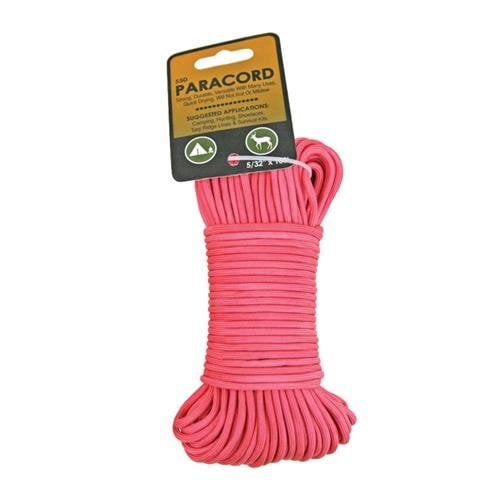 Koch 5/32 in. D X 100 ft. L Pink Diamond Braided Paracord Rope