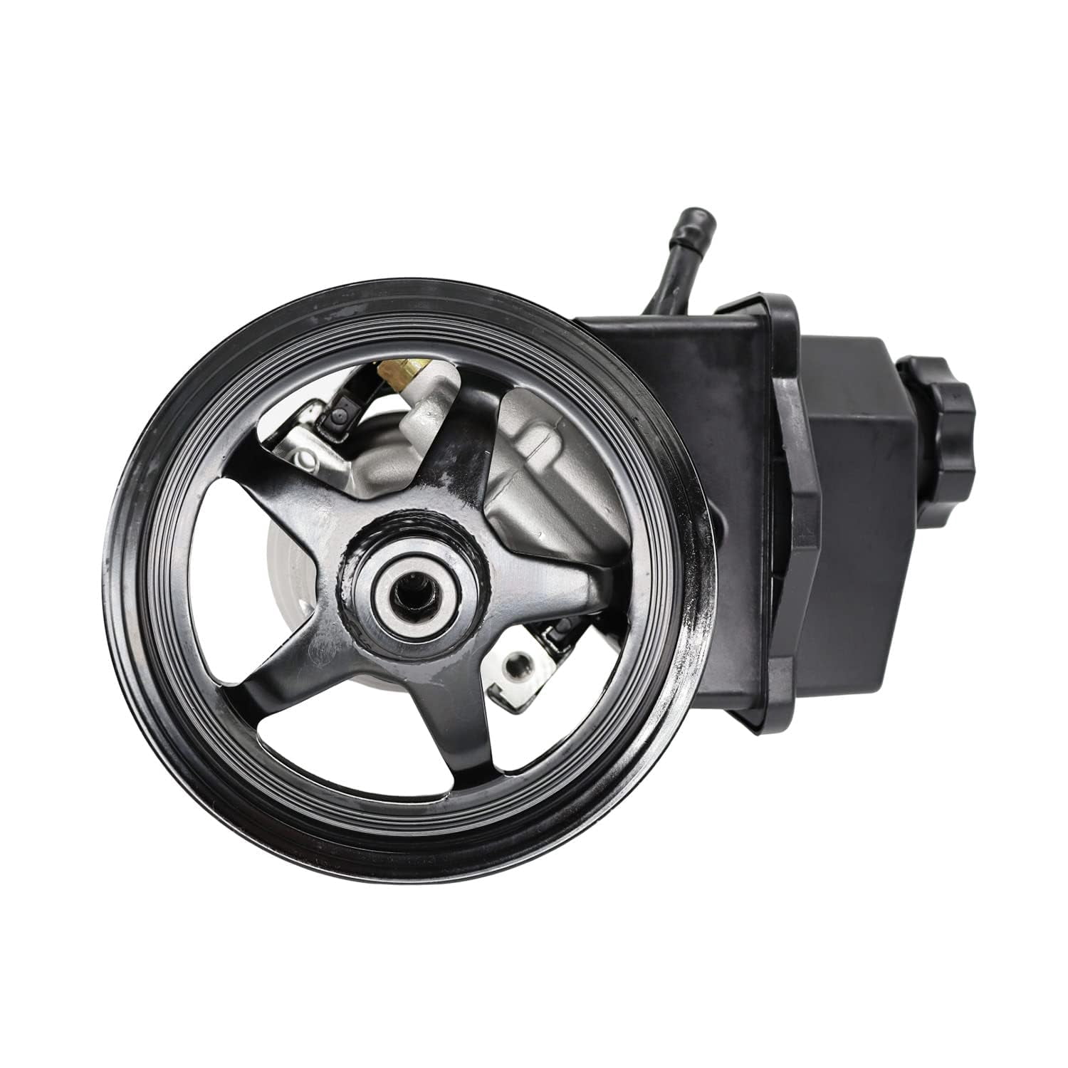 Detroit Axle - Rack and Pinion Kit for 2006-2011 Chevrolet Impala 2006-2007 Monte Carlo, Rack and Pinion Power Steering Pump with Pulley and Reservoir Outer Tie Rods