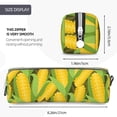 thumbnail image 3 of Honeii Corn 1 Pattern Pencil Case, Pencil Pouch, Pencil Case Small, Pencil Pouch Aesthetic, PVC Pencil Pouch, Pencil Bag, Makeup Pouch, 3 of 7