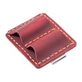 thumbnail image 1 of Portalápices doble para cuaderno con clip para bolígrafo para diarios, libros y diarios Rojo, 1 of 8