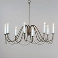 thumbnail image 5 of 12168CHB Maxim Lighting Plumette - 8 Light Chandelier In Traditional Style-30 Inches Tall and 36 Inches Wide-Chestnut Bronze Finish    -Traditional, 5 of 5