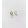 thumbnail image 2 of K-KED 925 Sterling Silver Flower Solid Stud Earrings / Studs / Small-Silver, 2 of 6