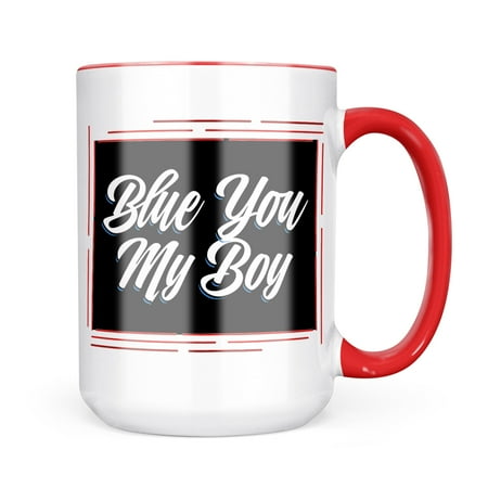 

Neonblond Classic design Blue You My Boy Mug gift for Coffee Tea lovers