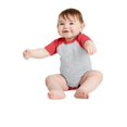 thumbnail image 1 of Body de punto fino de béisbol para bebé Rabbit Skins™. RS4430 pieles de conejo RS4430, 1 of 1