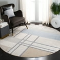 thumbnail image 2 of SAFAVIEH Orwell Stafford Abstract Area Rug, Ivory/Taupe, 10' x 14', 2 of 9