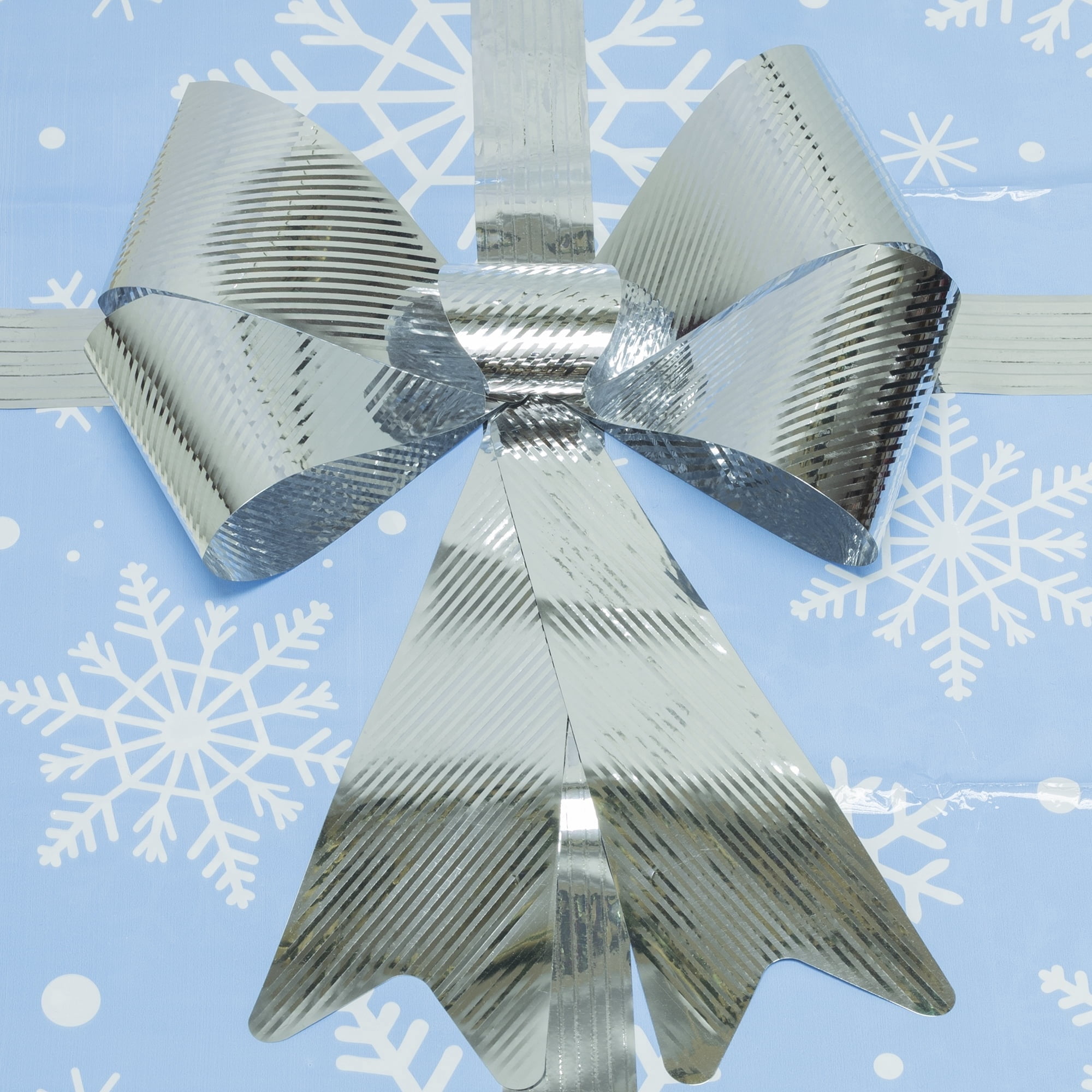 Snowflake Decorative Christmas Door Panel, Blue/White/Silver, 30" x 6', by Holiday Time