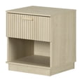 thumbnail image 2 of South Shore Noah 1-Drawer Nightstand for Child, in Bleached Oak, 2 of 12