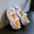 thumbnail image 6 of Otqutp Wedding Dance Shoes for Flower Girls Summer and Autumn Fashion Girls Casual Shoes Solid Color Ribbon Bow Flat Lightweight Dress Shoes, 6 of 9