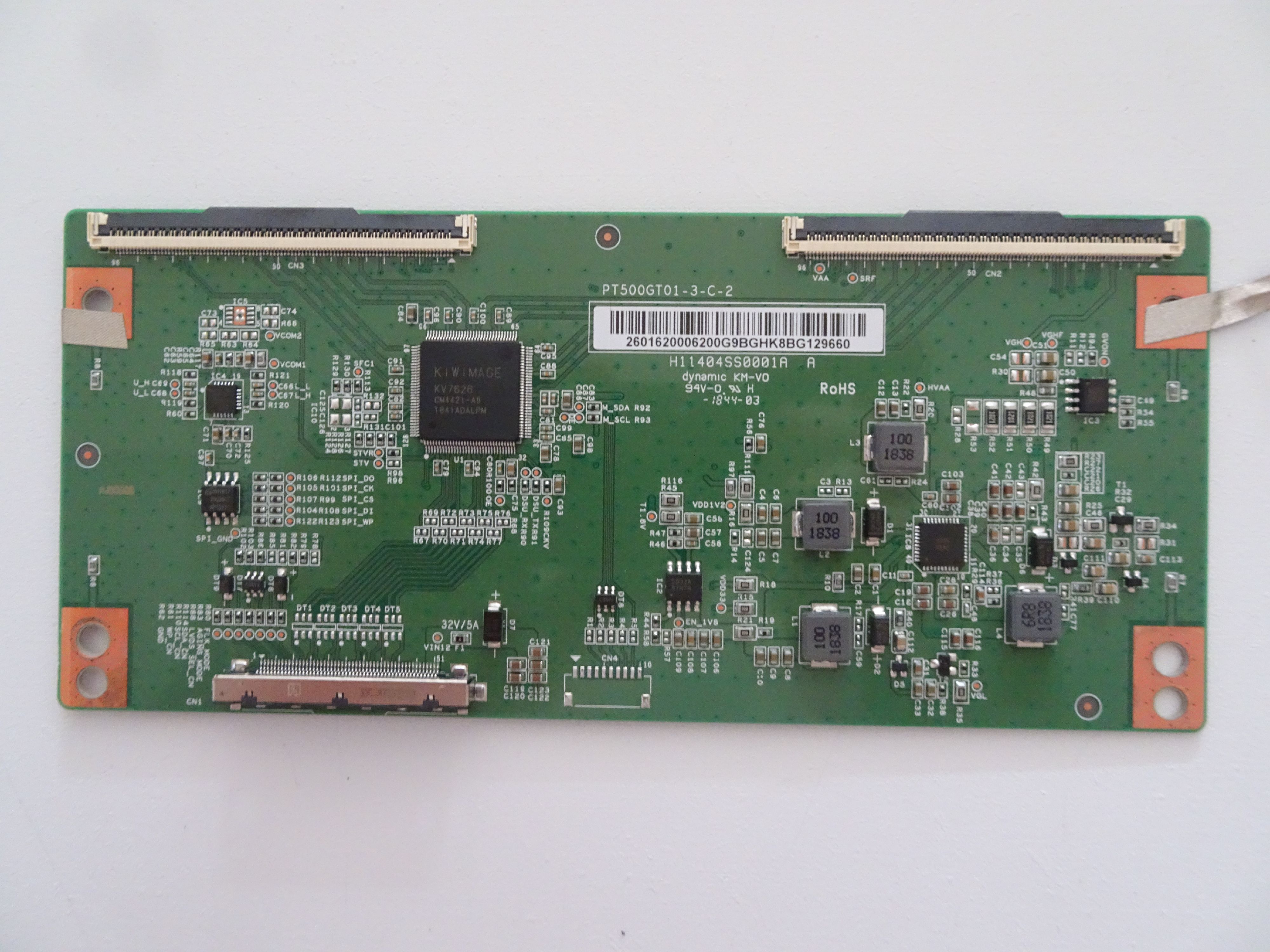 Sceptre X505BVFSR KCTV53DF H50 TCon Board (PT500GT013C2