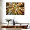 thumbnail image 3 of Elephant Stock Larvik Norway Autumn Forest Wall Art - Horizontal Canvas Wall Art - Living Room Wall Decor - Nature Canvas - Brown And Orange Decor - 39" x 26", 3 of 8