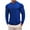 Blue（mens shirts）, variant on GuangCheng George Mens Henley Shirts,Slim Fit,Long Sleeve,Casual,Soft,Comfortable,Breathable,Pull Over,Basic Tees,Green,Size M