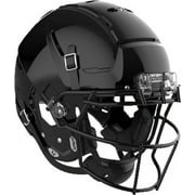 Schutt F7 VTD Adult Football Helmet with Carbon Steel Mask (Black, M, Black ROPO-NB)