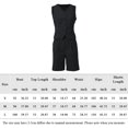 thumbnail image 2 of Chaleco Pantalones Cortos Traje Blazer de mujer Pantalones cortos de cintura alta Trajes Color sólido Suave Casual Verano Desgaste diario Kuymtek Negro M para Mujer, 2 of 7