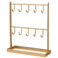thumbnail image 1 of Organizador de joyas XCF soporte de mesa dorado Para collares, 1 of 4
