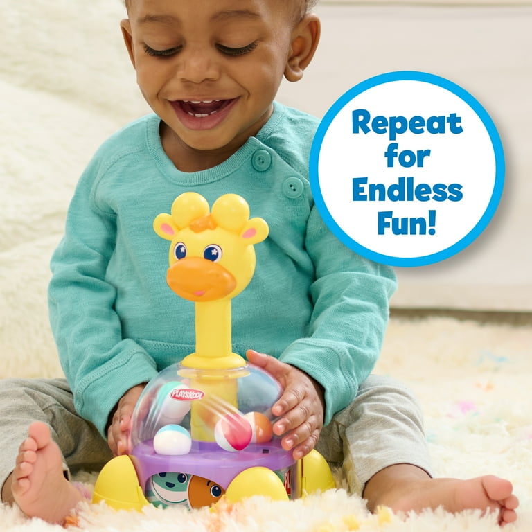 Playskool Tumble Top Giraffe Interactive Toy with Sounds, Toddlers
