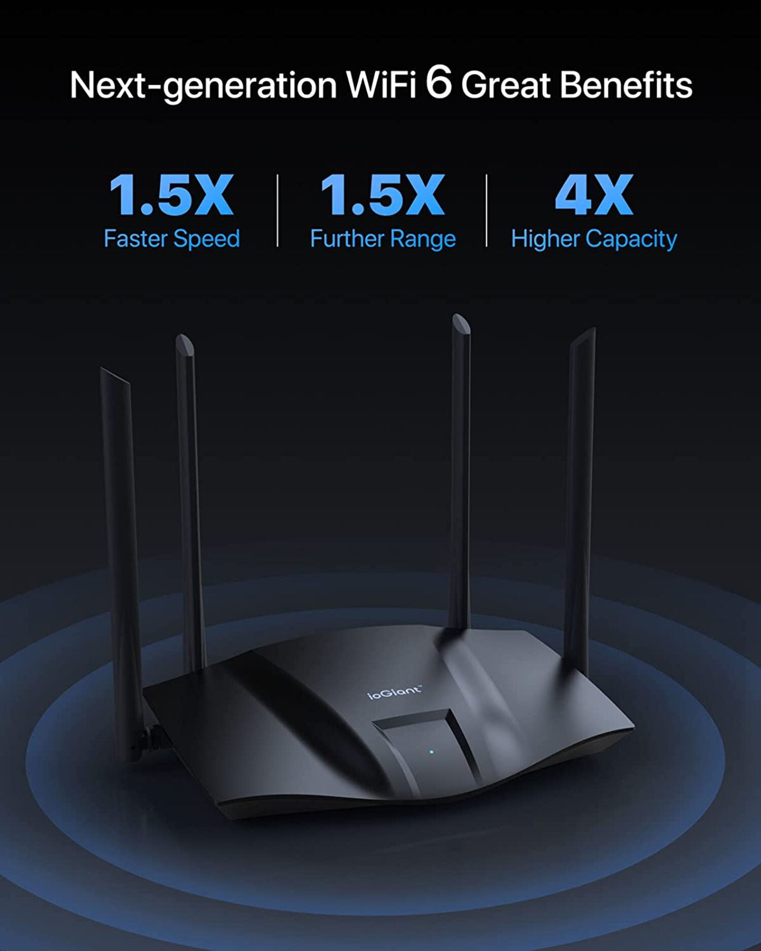 TP-Link AX1800 WiFi 6 Router (Archer AX21) – Dual Band