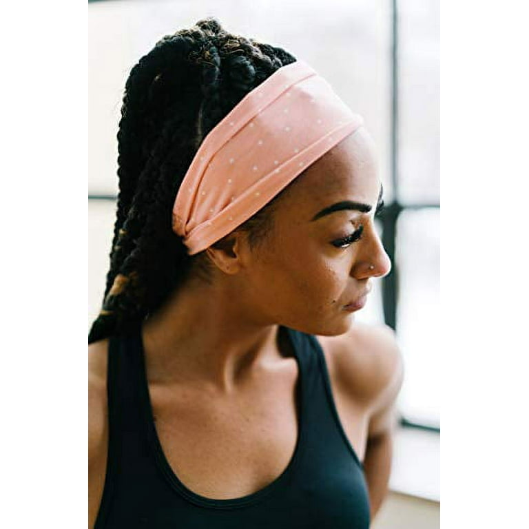 Maven Thread Meadow, Workout Headbands for Women, Wide Headbands for Women,  Sports Running Headband for Exercise, Gym Hairband Athletic Workouts and  Yoga 4 Thick Non Slip Sweatbands for Women 2Pack 