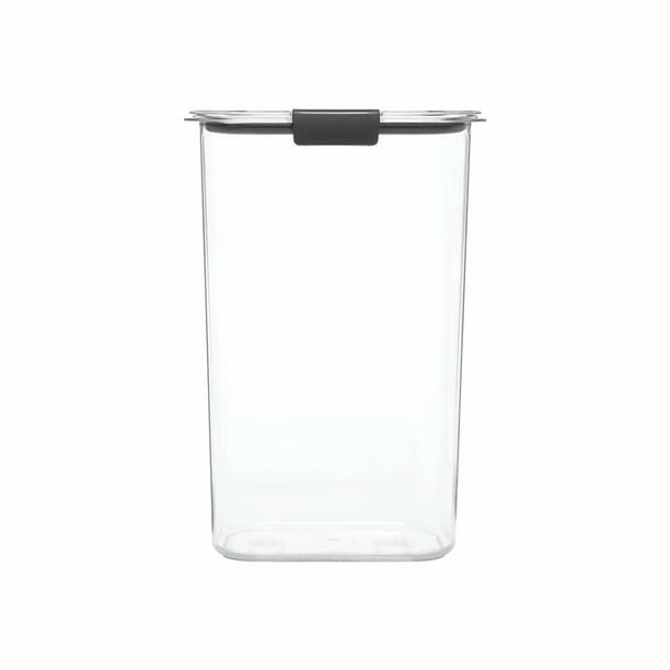 Rubbermaid, Brilliance Pantry Organization and Food Storage Container with Airtight Lid, 19.9 ...