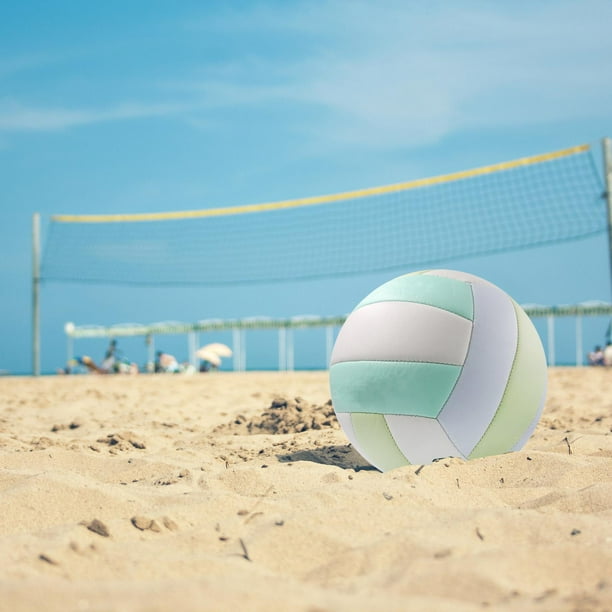 Volleyball Taille Officielle 5, Volleyball Super Doux, Volleyball De Plage, Volleyball Doux Pour Piscine Intérieur Extérieur Plage, Équipement De Durabilité Entraînement De Volleyball, Gym O3G8