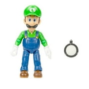 The Super Mario Bros. Movie 2023 - 5 inch Feature Luigi Action Figure with Accessory (NEW)