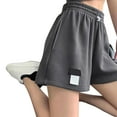 thumbnail image 3 of Pantalones cortos deportivos, pantalones cortos deportivos para mujer, pantalones cortos holgados de pierna ancha, pantalones cortos con cintura elástica, rendimiento potente, 3 of 9