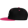 thumbnail image 3 of Orient Dragon Hip Hop Hat Two Tone Flat Bill 6 Panel Cap Unisex, 3 of 9