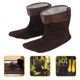 thumbnail image 5 of ColoMX 1 par de forros de felpa para botas para hombres y mujeres, forro polar cálido de repuesto para trabajo de caza de invierno aislado y botas de goma, tamaño 43-45, 5 of 7