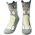 thumbnail image 5 of JJMax Women's Cats and Dogs Tickle Tummies Socks, 5 of 5