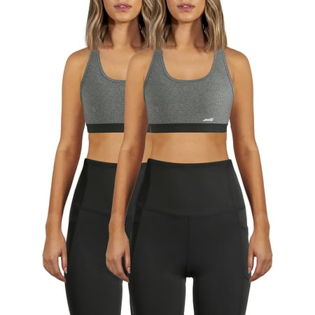 

Avia Medium Support Racerback Sports Bra 2 Pack