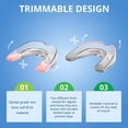 thumbnail image 6 of Kidsjoy Moldable Mouth Guards for Nighttime Teeth Grinding, 2 Sizes Dental Guards for Clenching Teeth at Night for Adults and Kids, 8 Pcs, 6 of 7