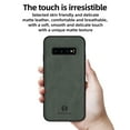 thumbnail image 3 of Nalacover Case for Samsung S10,Slim Luxury Premium PU Leather Non-Slip Grip Shockproof Bumper Anti-Scratch [ with Tempered Glass Screen Protector ] Cases for Samsung Galaxy S10, Gray, 3 of 8
