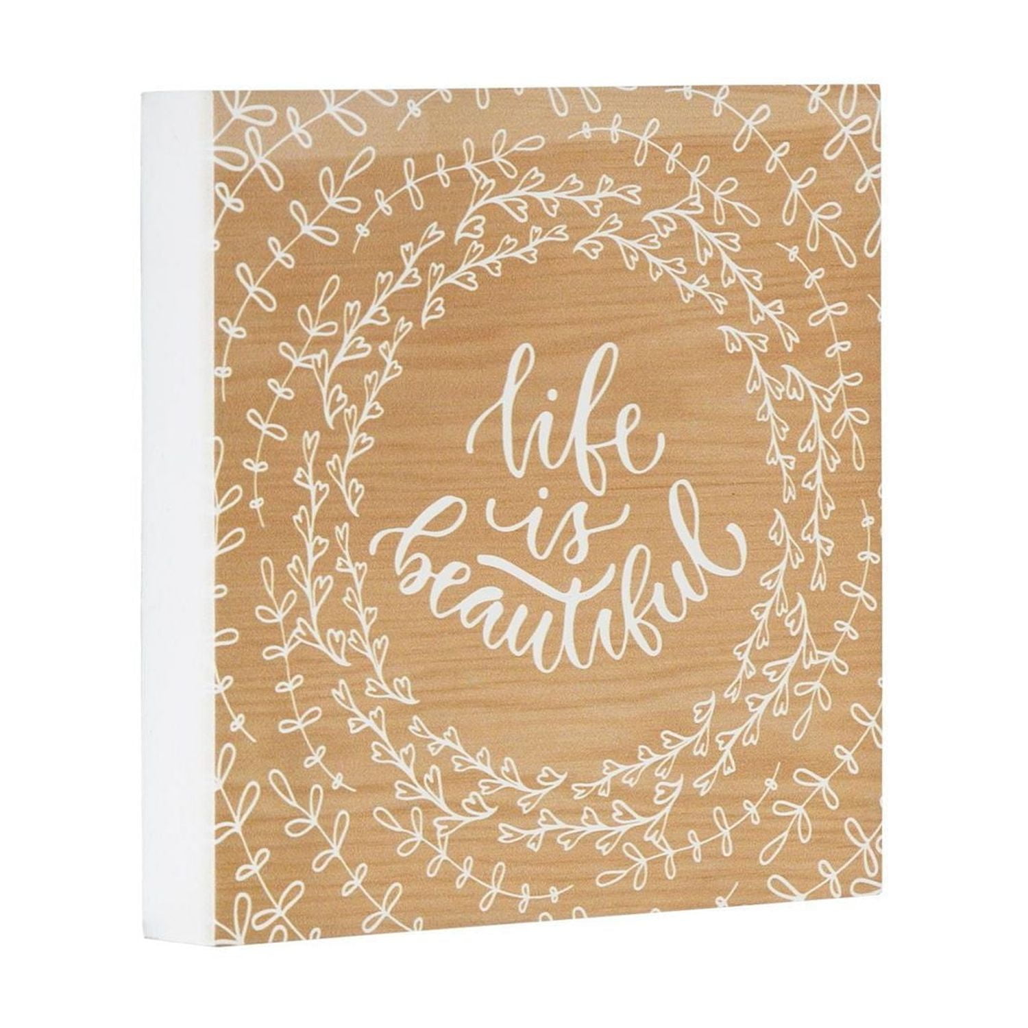 Life is Beautiful Box Top Art, 6in x 6in