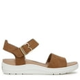 thumbnail image 3 of Dr. Scholl's Womens Time Off Sky Sandals Honey Brown 7.5 M, 3 of 9