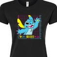 thumbnail image 3 of Disney - Lilo & Stitch - Neon Stitch - Juniors Fitted Graphic T-Shirt, 3 of 5