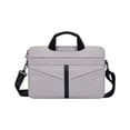 thumbnail image 2 of Sonducket Funda para portátil, resistente al agua, para ordenador portátil, maletín de hombro, portátil, para oficina, viaje, escuela, organizador, Bolsas de mensajero y de hombro Gris Sonducket AP012464-02, 2 of 6
