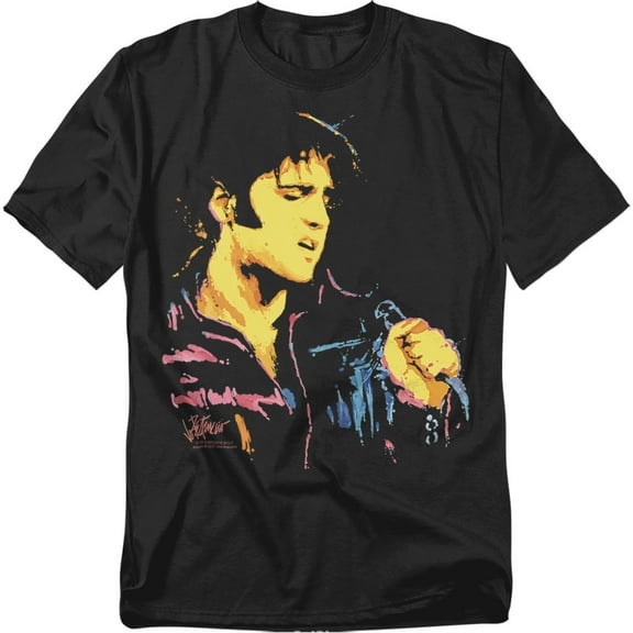 Elvis Presley T-Shirt Neon Elvis Unisex Graphic Tee For Men & Women