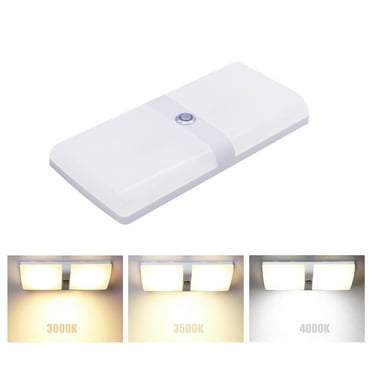 Facon 12V RV 1000Lumens LED RV Dimmable Ceiling Dome Light, With Touch On&Off Switch, For RV Motorhomes Camper Caravan Trailer Boat Car
