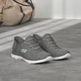 thumbnail image 2 of Zapatillas Skechers Summits para Mujer Sin Cordones Gris Menta Talle 5, 2 of 4