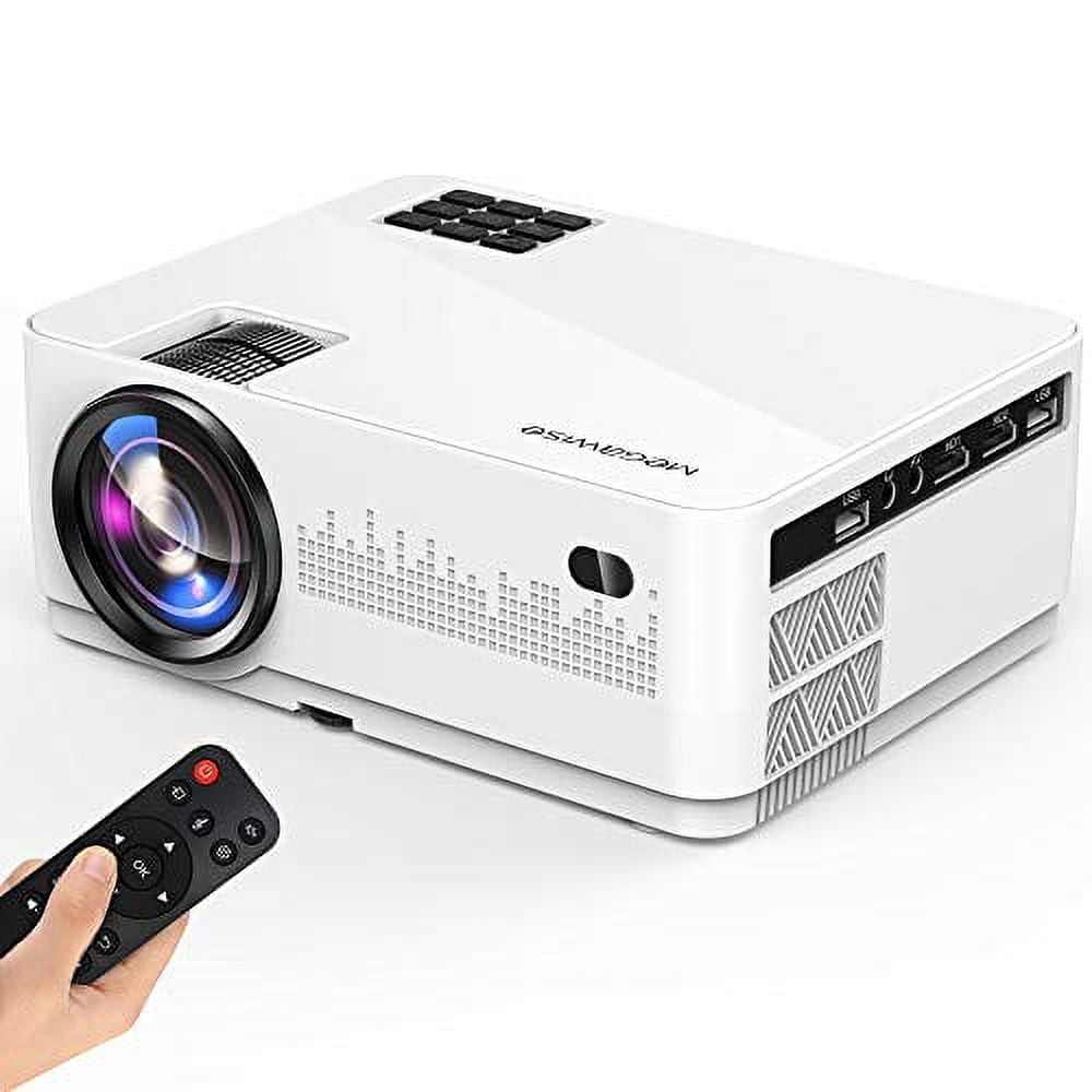 Bomaker Movie Projector, Native 1080P Video Projector with 200