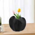 thumbnail image 5 of yotijay Carambola Flower Vase Ceramic Vase Nordic Flower Arrangement Decorative Vase for Black M, 5 of 7