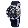 thumbnail image 2 of Seiko Prospex Automatic Stainless Steel Blue Dial Blue Silicone Strap Date Divers Mens Watch SRPF81K1, 2 of 5